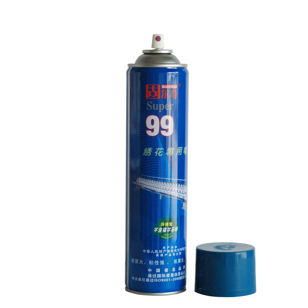 GUERQI super 99 adhesive spray glue for fabric/cloth