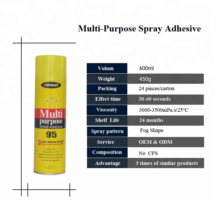 Multi-Purpose Spray Glue for hot stamping foil wind vane