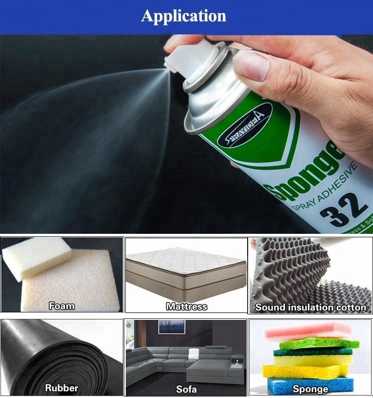 Multipurpose Sealant Aerosol Adhesive Spray Glue For Carpet