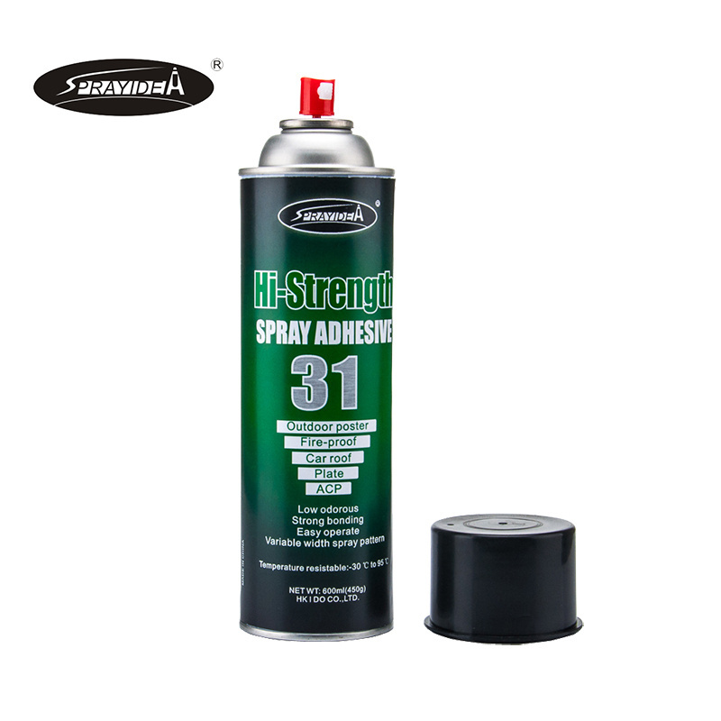 Heavy duty permanent multi purpose aerosol spray the adhesive for wood