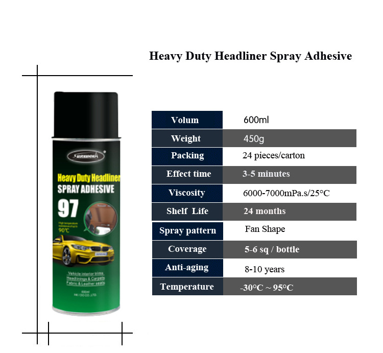 Heavy Upholstery Headliner Adhesive For Car