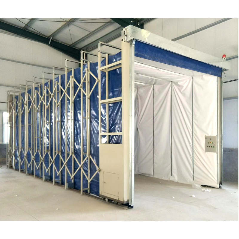 CE approved retractable mobile spray paint booth for sale