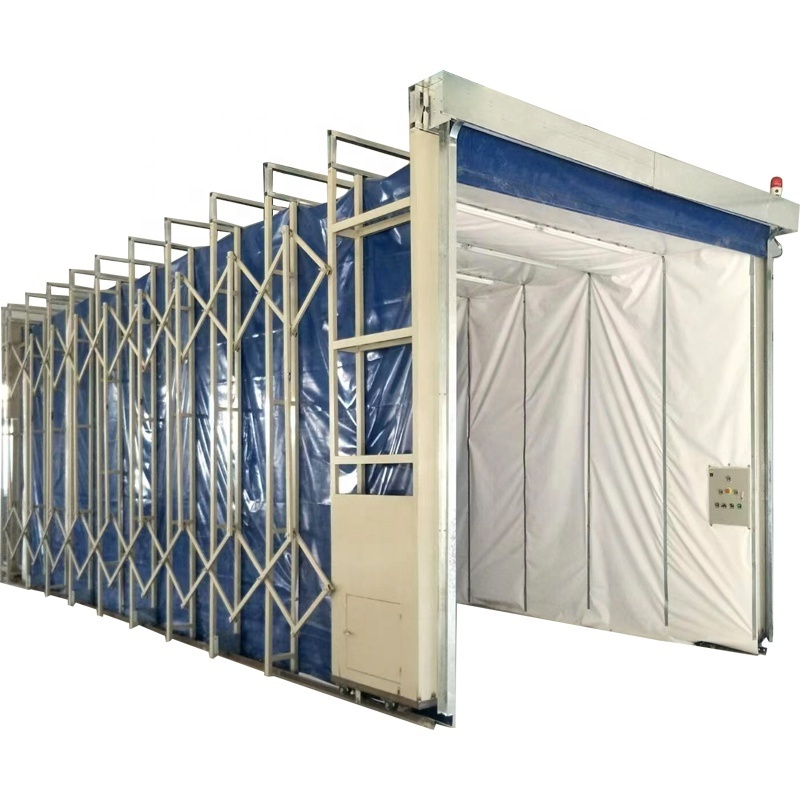 CE approved retractable mobile spray paint booth for sale