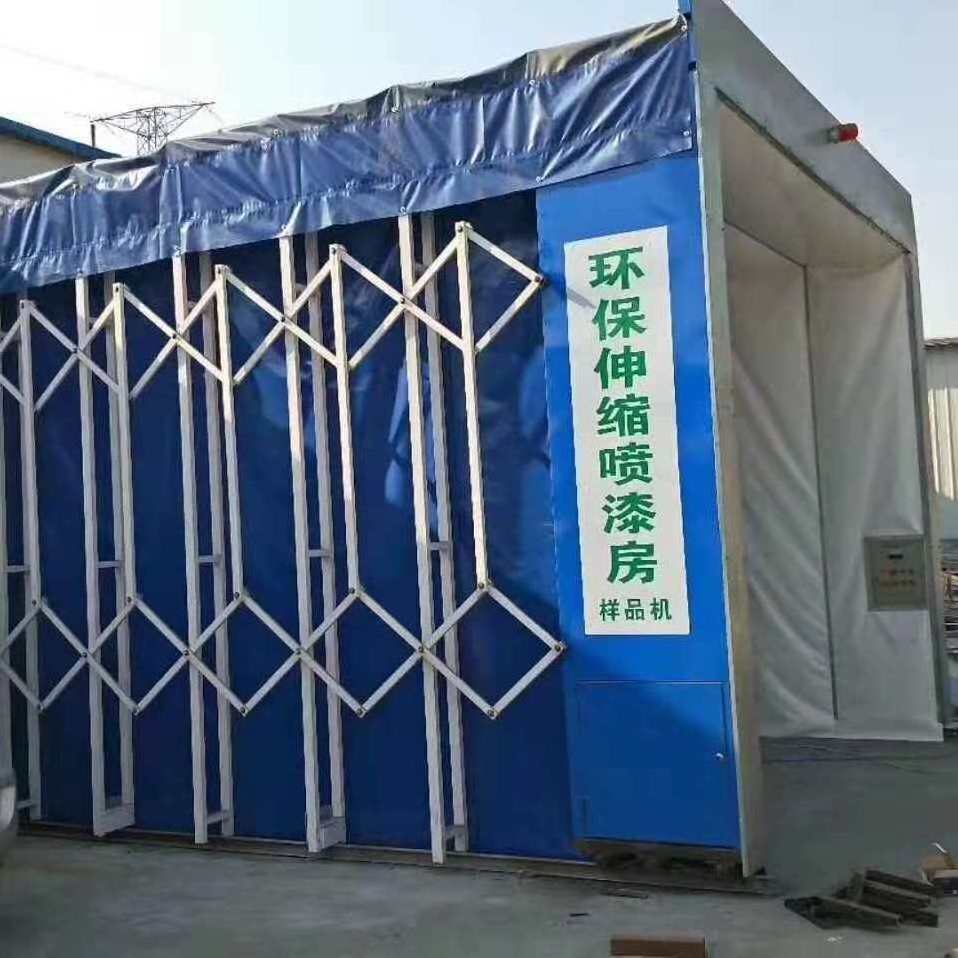 CE approved retractable mobile spray paint booth for sale