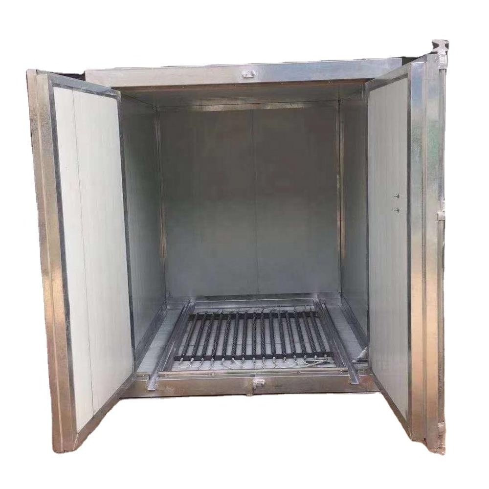 Hot sale custom high temperature powder coating baking booth for powder coating line