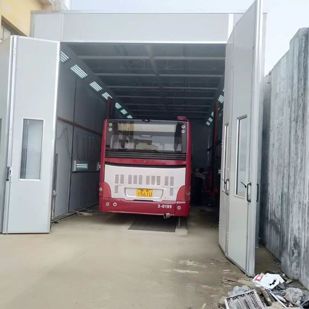 Hot selling paint booth large spray booth drying room with LED lights