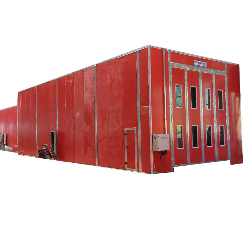 Hot selling paint booth large spray booth drying room with LED lights