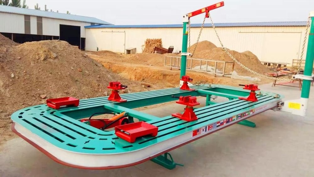 Hydraulic 3500kgs Loading Auto Body Frame Straighten Machine Car Bench with CE Certification