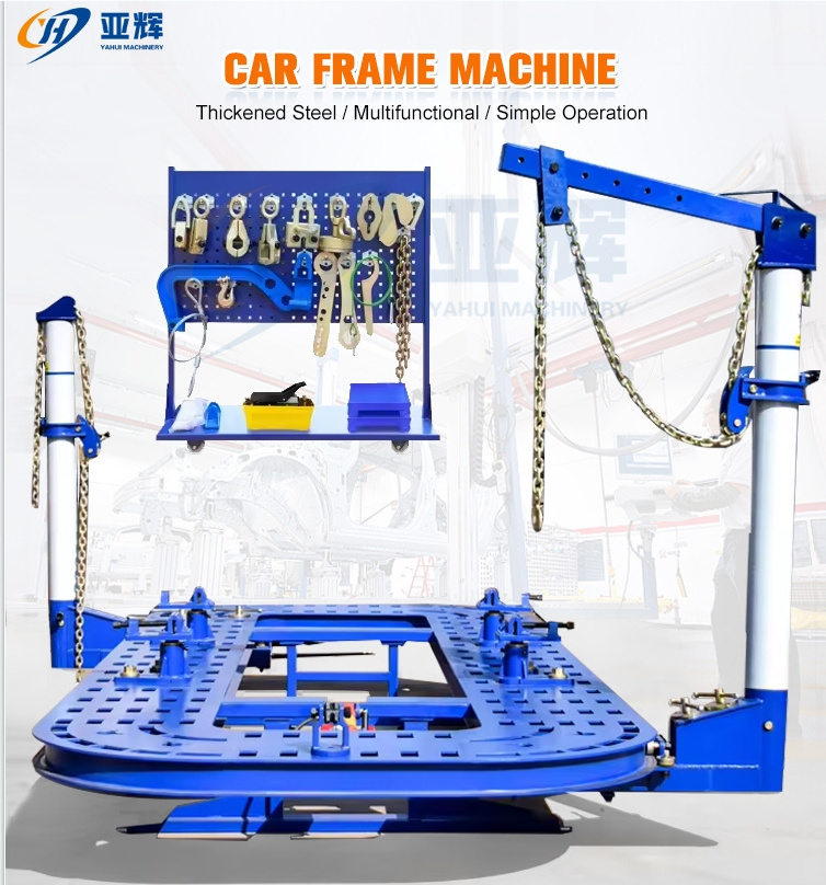 Auto Body Repair Systems Workshop Hot Sale Auto Body Shop Equipment Car Repair Chassis Pulling Tool Frame Machine