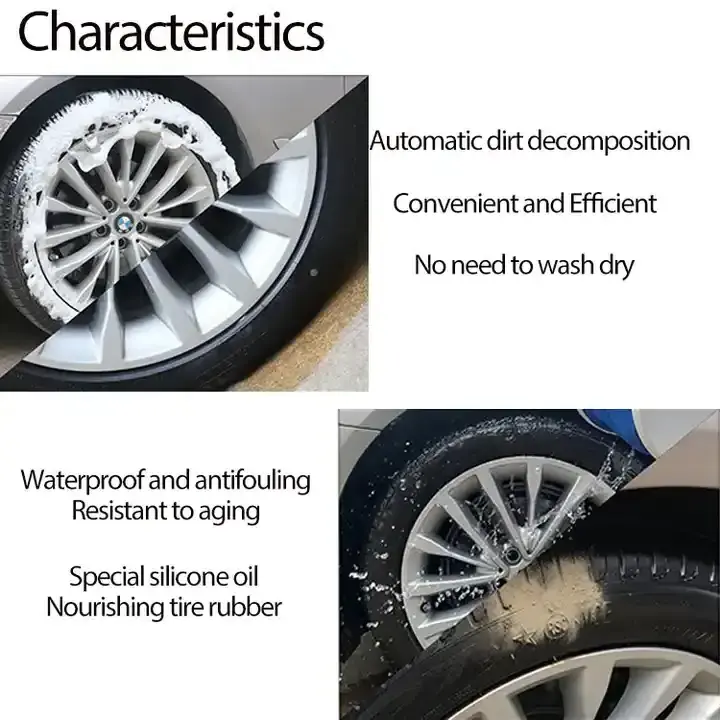 Car Accessories Cleaning Car Wash Care Products Wheel Hub Cleaner Anti Rust Remover