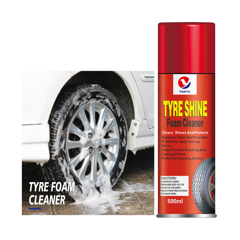 Refreshing Car Cleaner Care Multi-function Tire Shine Polishing Anti-aging Spray Coating Agent