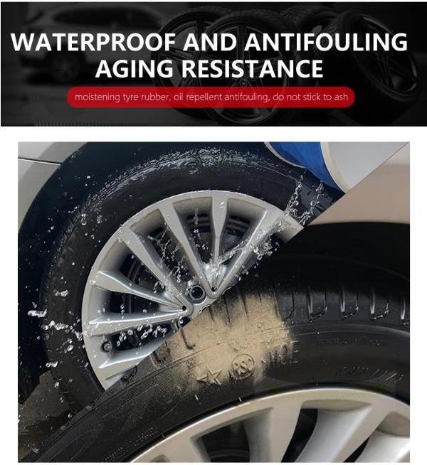 Refreshing Car Cleaner Care Multi-function Tire Shine Polishing Anti-aging Spray Coating Agent