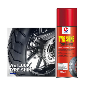 Refreshing Car Cleaner Care Multi-function Tire Shine Polishing Anti-aging Spray Coating Agent