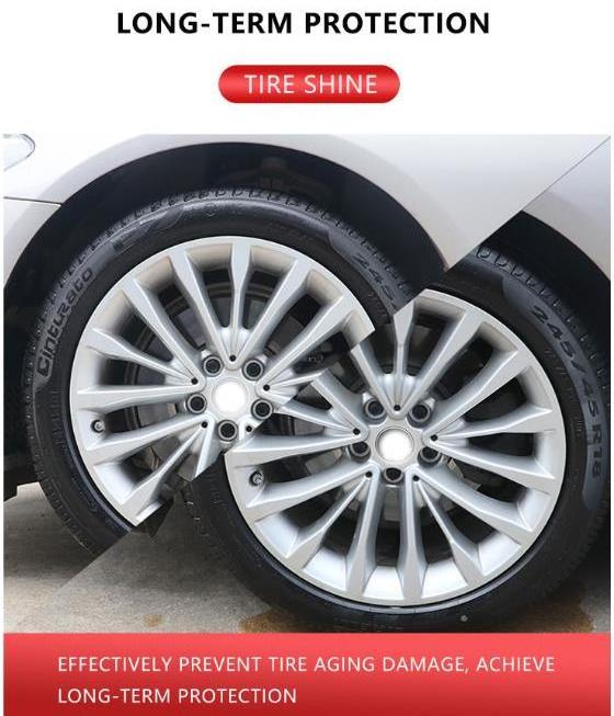 Powerful And Smooth Cleaning Tyre Cleaning Spray Car Tyre Shine For Bike And Car Tyre