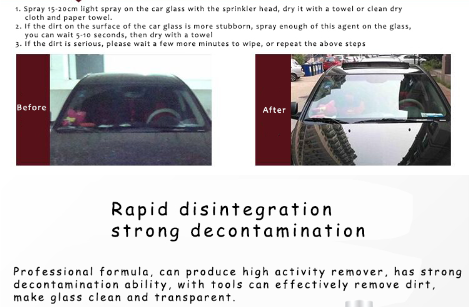 Widely Used Foaming Cleaner Spray Glass Windows Car Windshield Aerosol Foam Cleaner Spray