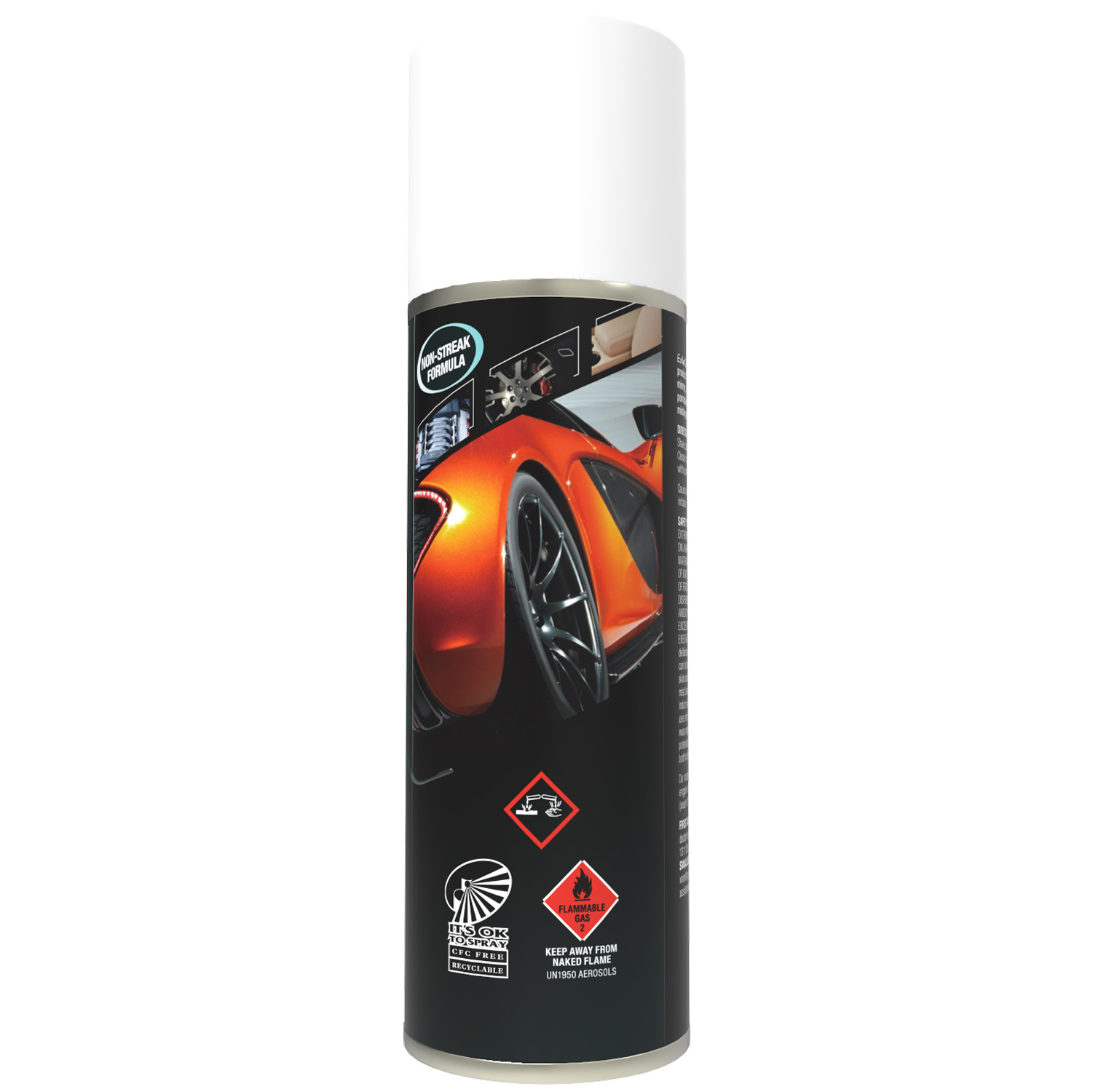 Widely Used Foaming Cleaner Spray Glass Windows Car Windshield Aerosol Foam Cleaner Spray