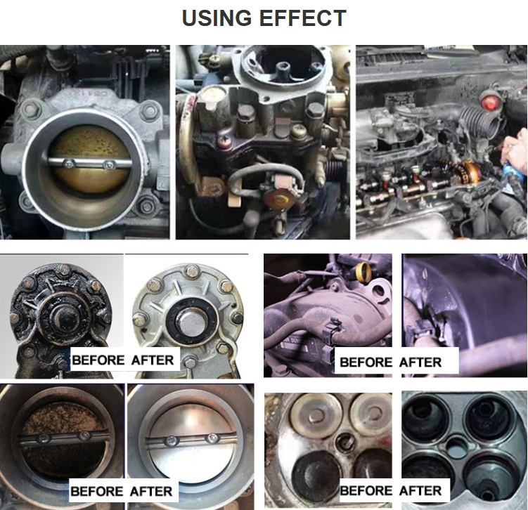 Customized Cans and Formula 450ml Carburetor Cleaner For Carb Cleaning Carb and Choke Cleaner Spray