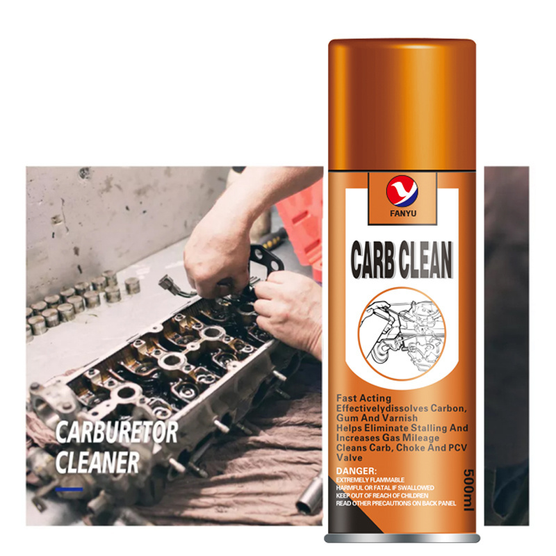 Customized Cans and Formula 450ml Carburetor Cleaner For Carb Cleaning Carb and Choke Cleaner Spray