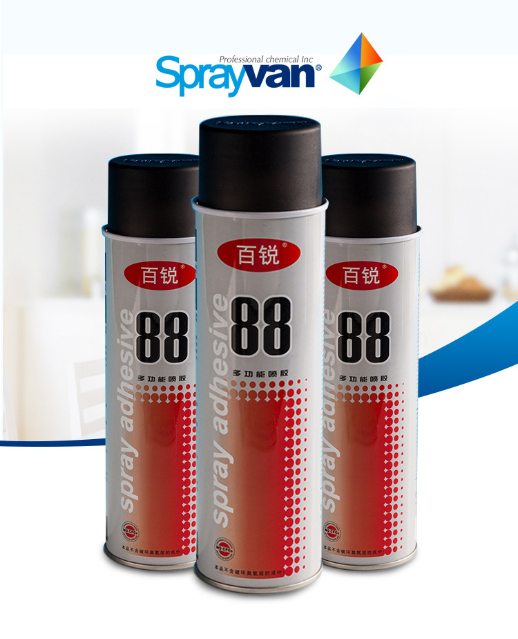 SPRAYVAN 88 perment foam spray adhesive