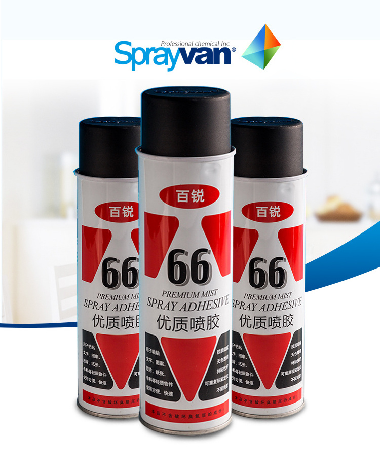 SPRAYVAN 66 high temperature industrial spray adhesive