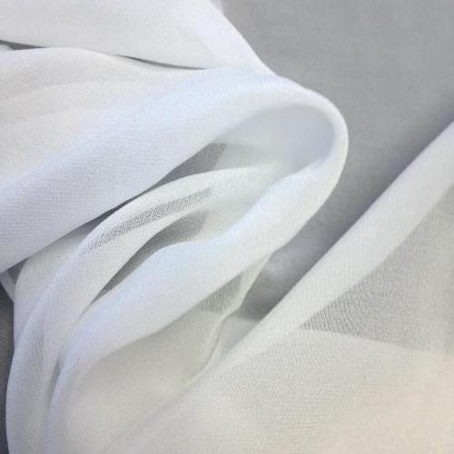 100% Silk Fabric Georgette, GGT, 4.2MM - 8MM PFD for skirt or wedding dress