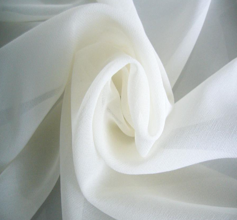 100% Silk Fabric Georgette, GGT, 4.2MM - 8MM PFD for skirt or wedding dress