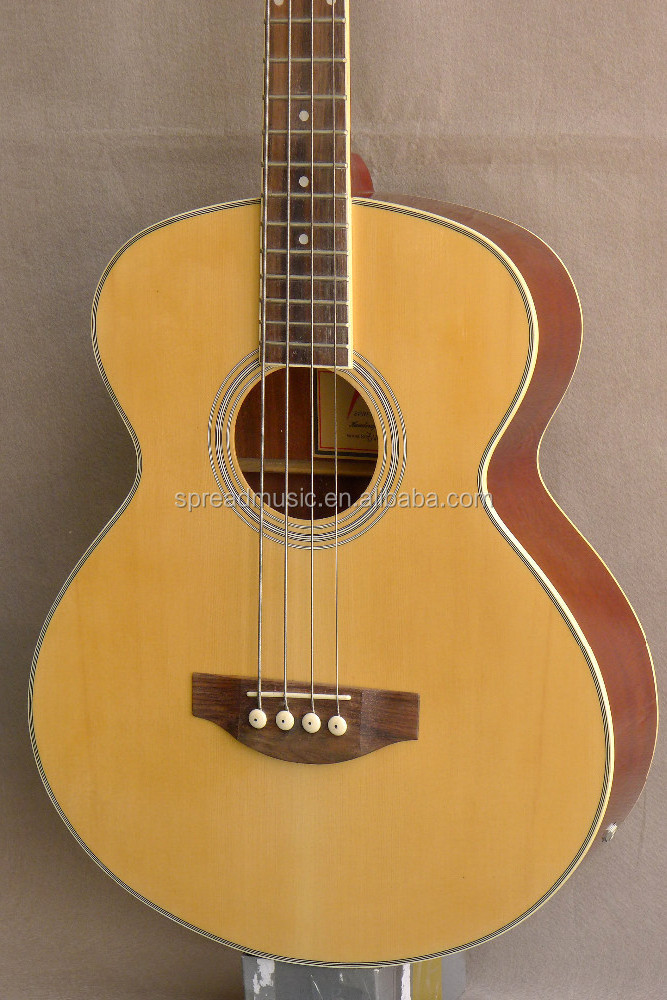 Acoustic bass guitar with EQ guitar BW-104/N