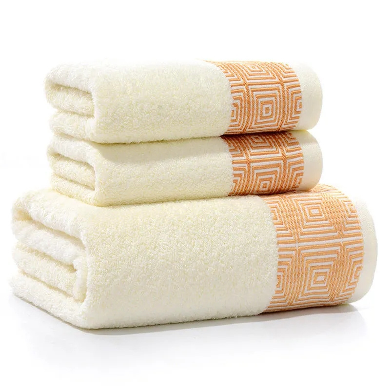 Wholesale white cotton bath face towel with high quality luxury bath towel 5 star hotel bath bathroom white cotton towel set