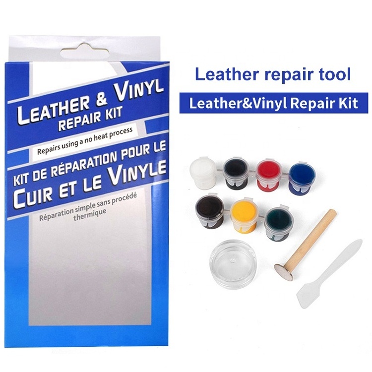 Car care Auto Furniture Universal Leather Tools Repair Kit Leather Vinyl Repair Kit Factory Wholesale