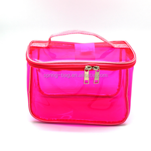 2017 china factory customer high quality cosmetic bag makeup nurses pouch cheap pvc bag pouch neon cosmetic bag