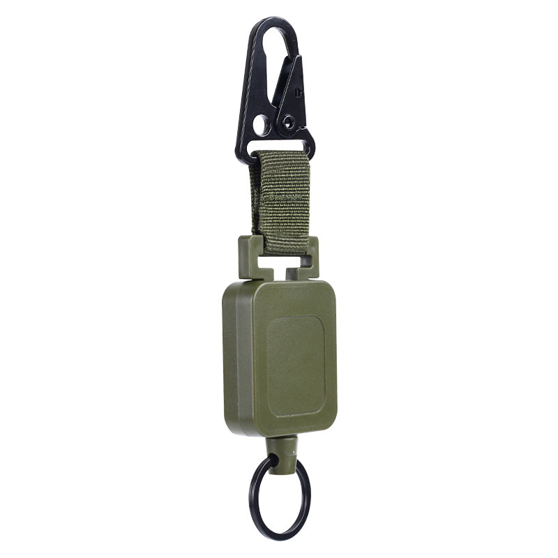 Retractable Carabiner Badge Holder with 23.6