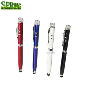 Quality flashlight troch Pointer light pen  multi function pen flash led teach pen