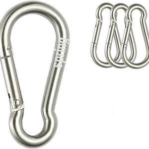 Heavy duty Loading Snap Hook Stainless steel spring carabiner