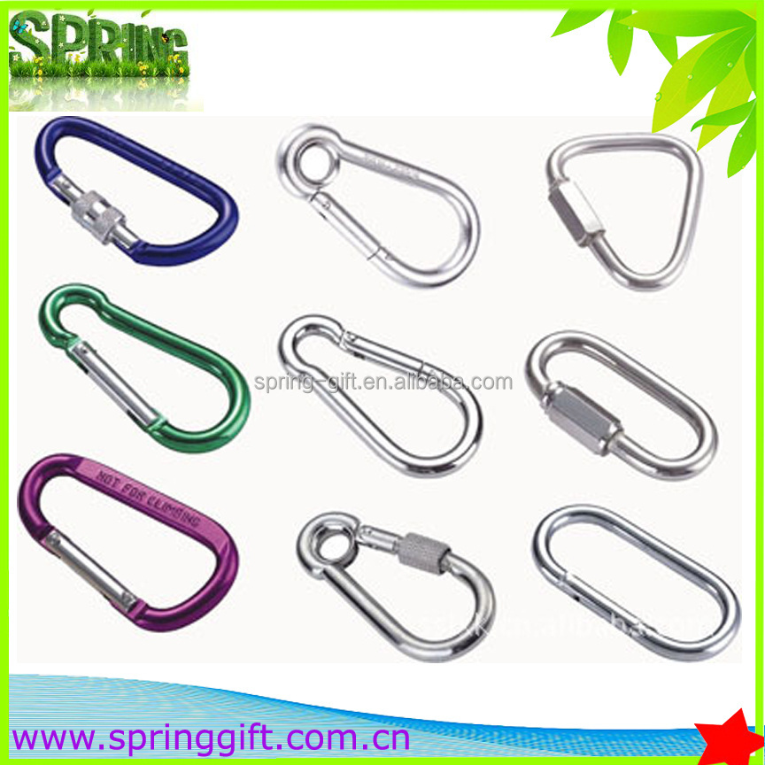 Heavy duty Loading Snap Hook Stainless steel spring carabiner