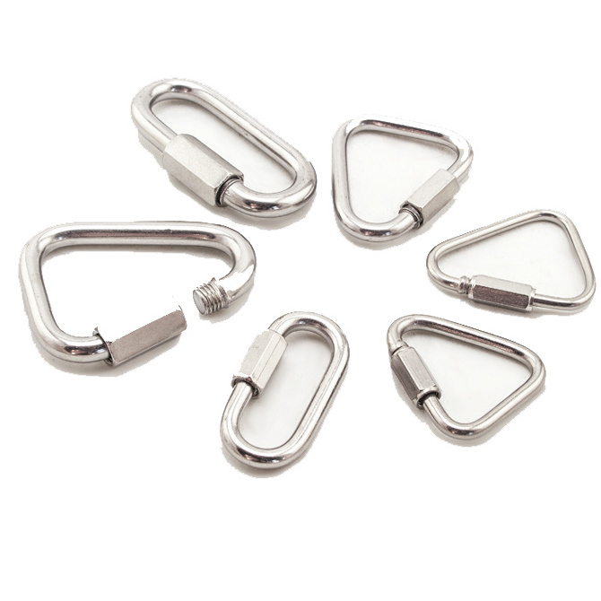 Heavy duty Loading Snap Hook Stainless steel spring carabiner