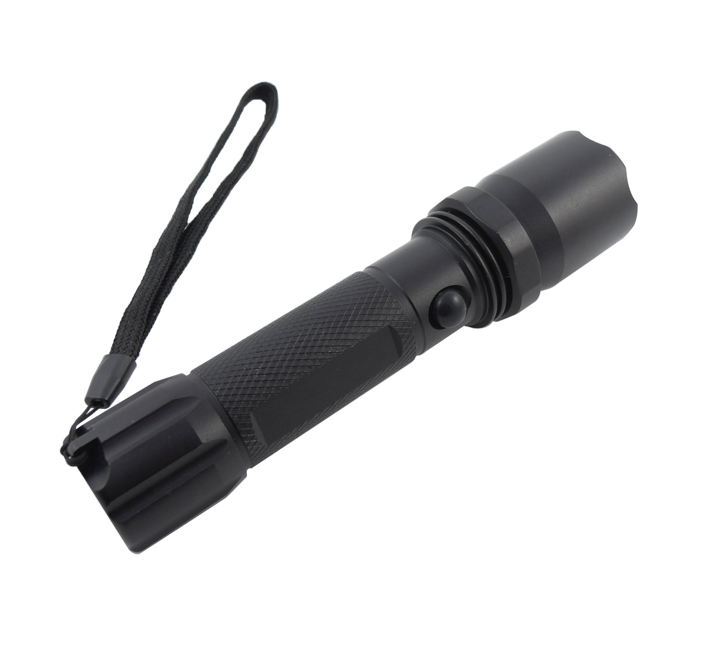 High quality  Metal material portable torch light high power outdoor Camping Hiking Bright-light led torch flashlight