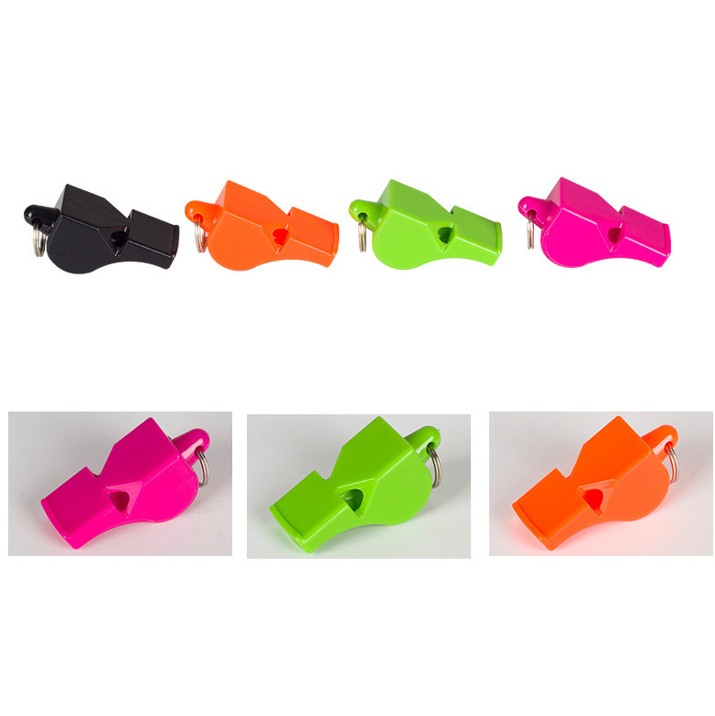 Professional  Blister Card Packing Plastic Match Referee Whistle Soccer Football Basketball Sports Whistle