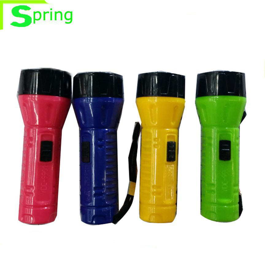 New Design energy efficient and brightly  Plastic Led Flashlight Torch Cheap Mini light Torch