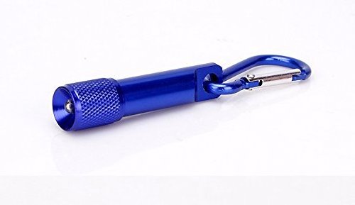 Quality Customized Aluminum Mini Led Light Torch Carabiner Keychain Flashlight With Key chain