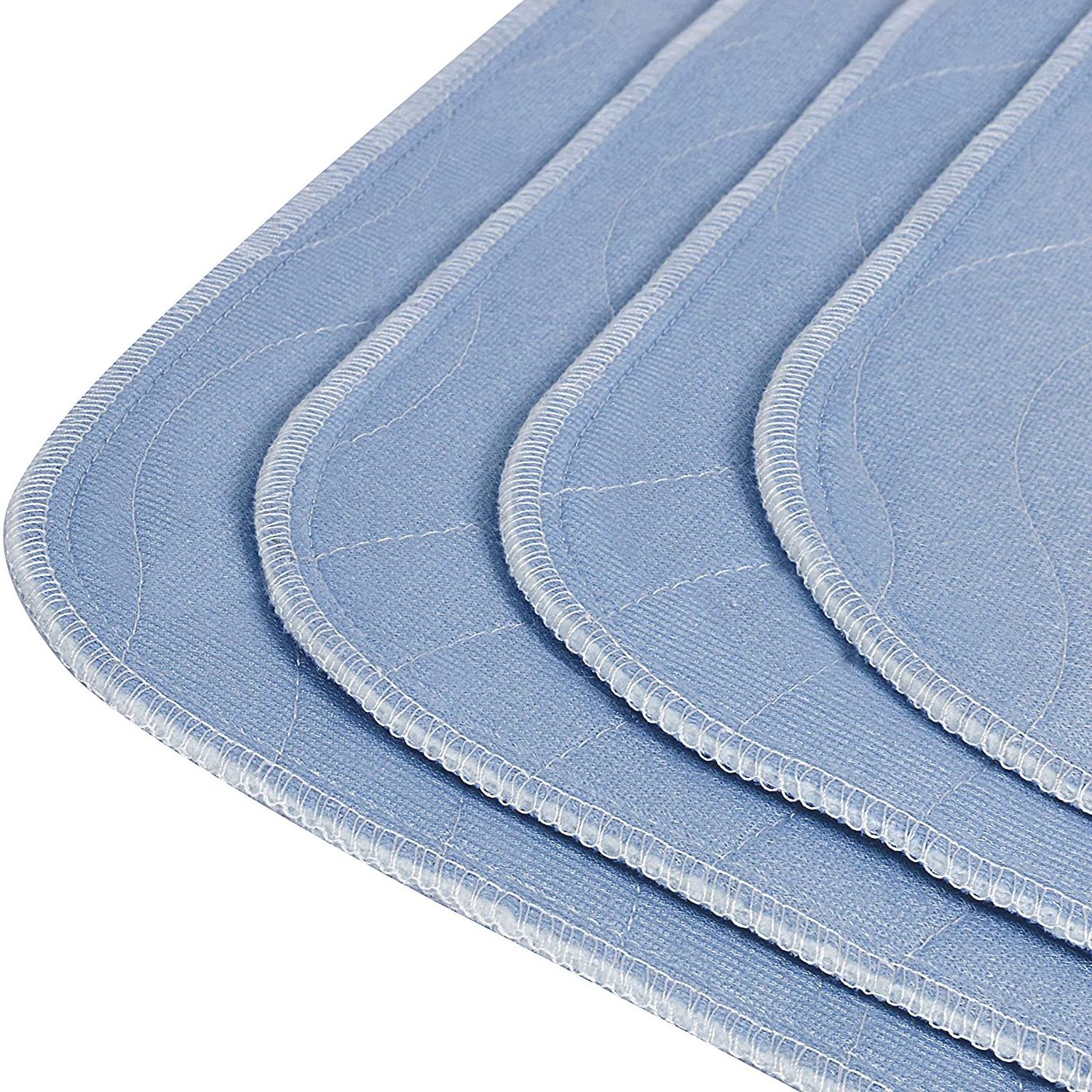 Waterproof Bed Pad Washable Quilted Quilted Mattress Pad Anchor Bands 60 x 80 Waterproof Incontinence Pad