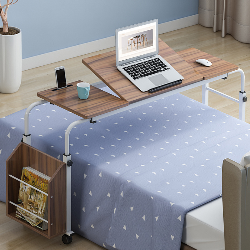 Overbed Desk Over Bed Desk King Queen Bed Table Overbed Laptop Table with Wheels