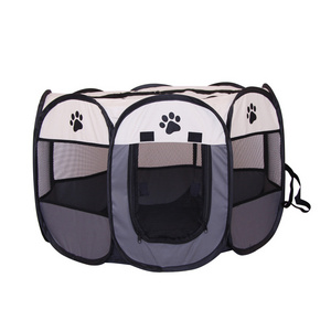 Collapsible Pet Dog Cage Tent Portable Dog Crib