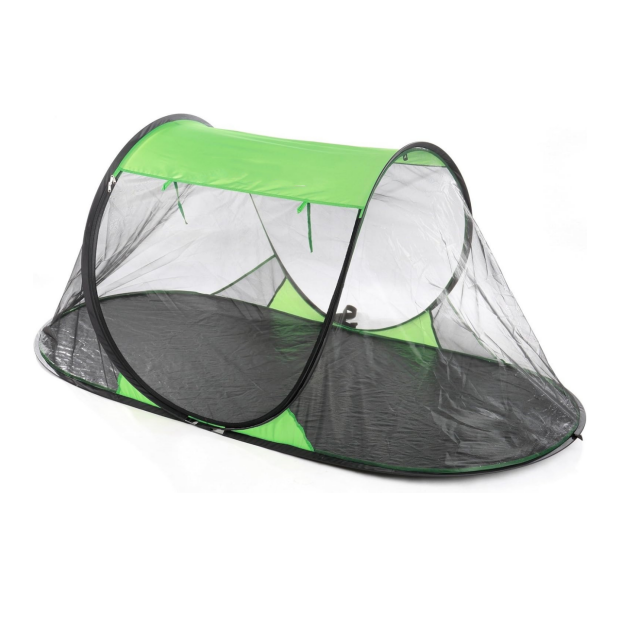 Green Outdoor Camping 1-Person Folding Popup Screen Tent