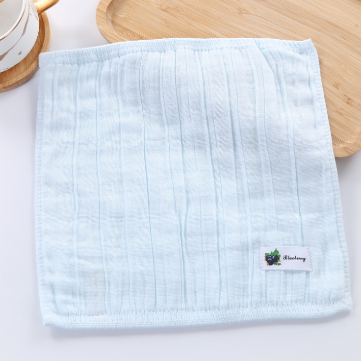 china products manufacturers baby face towel 100% cotton super-dry flawless washable muslin face cloth