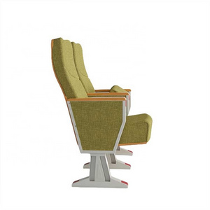 Customized Modern Auditorium Chair Movie Theater Seating Elegant Luxury Full Upholstery