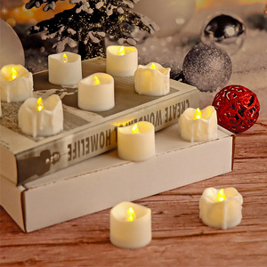 Realistic Bright Christmas Flameless Led Candle Tea Mini Lights Normal Or Remote Led Tea Light Candles With Batteries