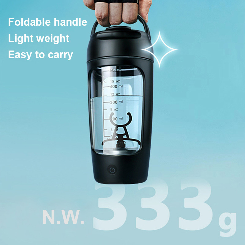 Portable Mixer Cup USB Rechargeable Electric Shaker Cups Bottled Protein Shake Water Bottle Electric Shaker Gym Shake Bottle