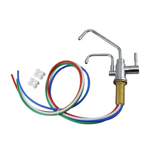 Alkaline Ionized Faucet 1/4 PE tubes Two heads SK-AI004 for Ionizer Skfirm adornos para el hogar cocina