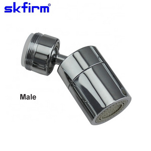 360 Rotary Water Saving Kitchen Faucet Shower Head Bathroom Faucet Aerator Nozzle Tap Adapter Bubbler Swivel Head Aerator