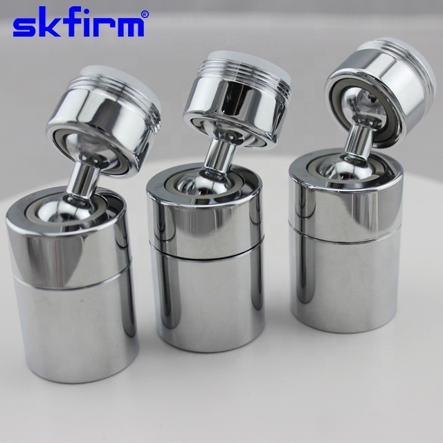 360 Rotary Water Saving Kitchen Faucet Shower Head Bathroom Faucet Aerator Nozzle Tap Adapter Bubbler Swivel Head Aerator